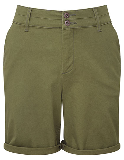Asquith & Fox - Women´s Ultimate Chino Shorts - olive