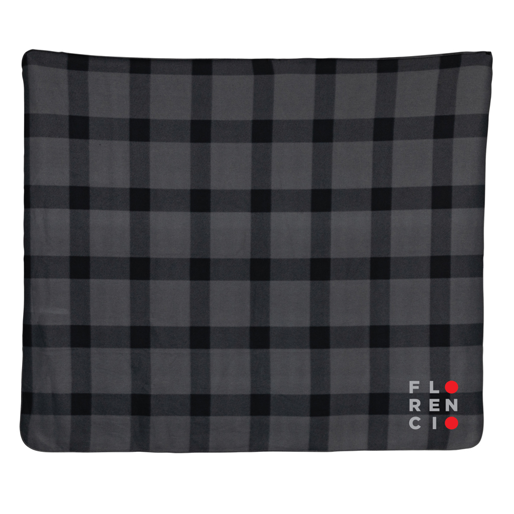 Weiche karierte Fleece-Decke