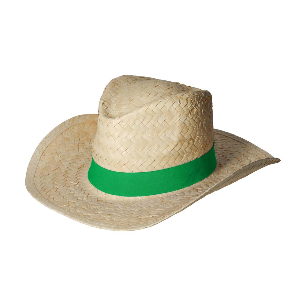 Strohhut "Texas" - natur/grün