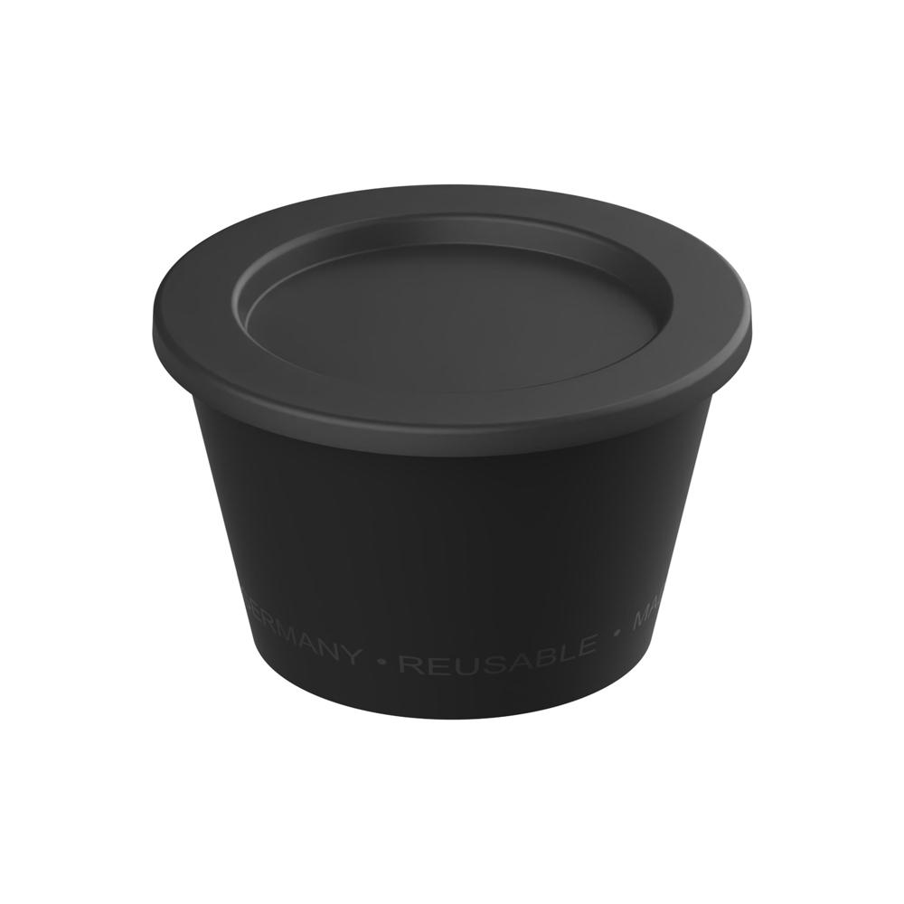 Dipbecher "ToGoPlus", 100 ml - schwarz