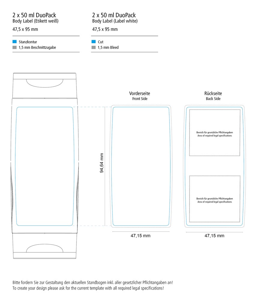 DuoPack Sonnenmilch LSF 30 (sens.) + Duschgel 2 (2 x 50 ml)
