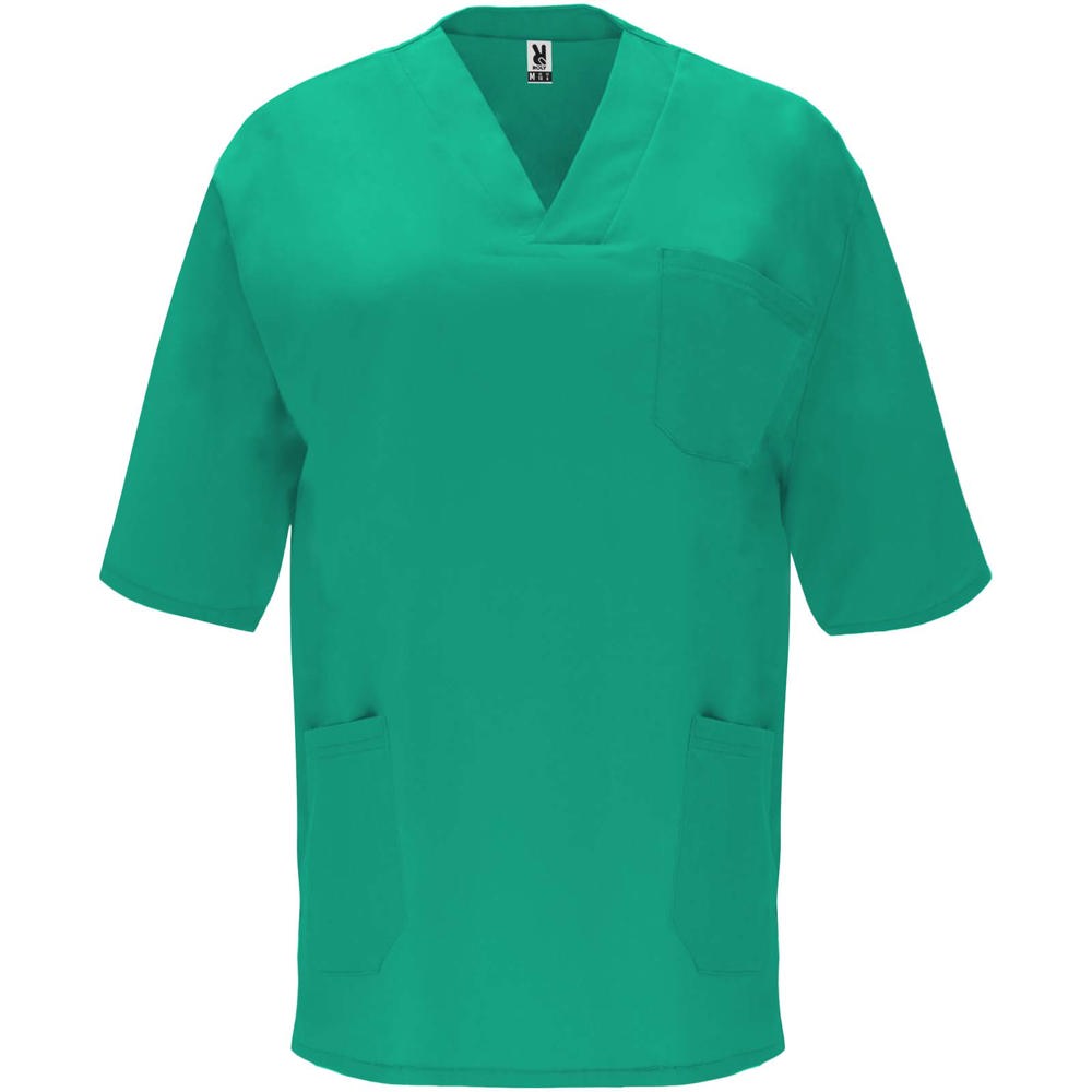 Panacea Kurzärmeliges Arbeitshemd, 160 g/m2, unisex - lab grün