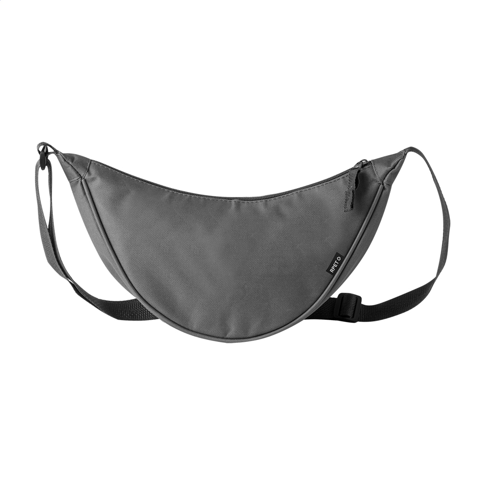 Lollap - RPET Umhänge-Gürteltasche - grau
