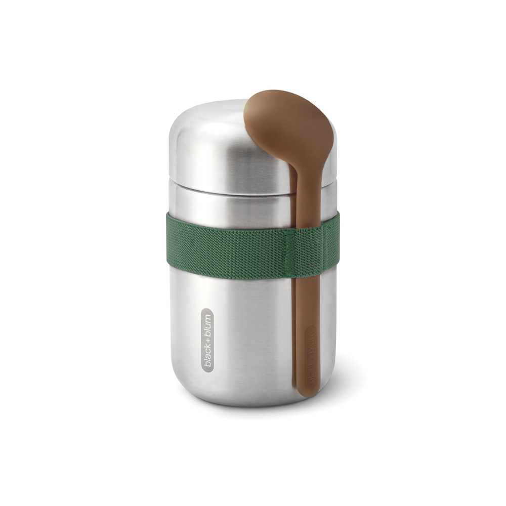 Black+Blum Food Flask 400ml - Olivgrün (± PMS 357)