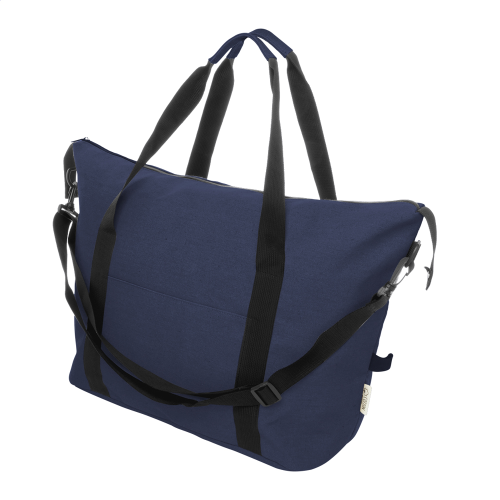Rebyss Travel - Recycelten Canvas Reisetasche - dunkelblau