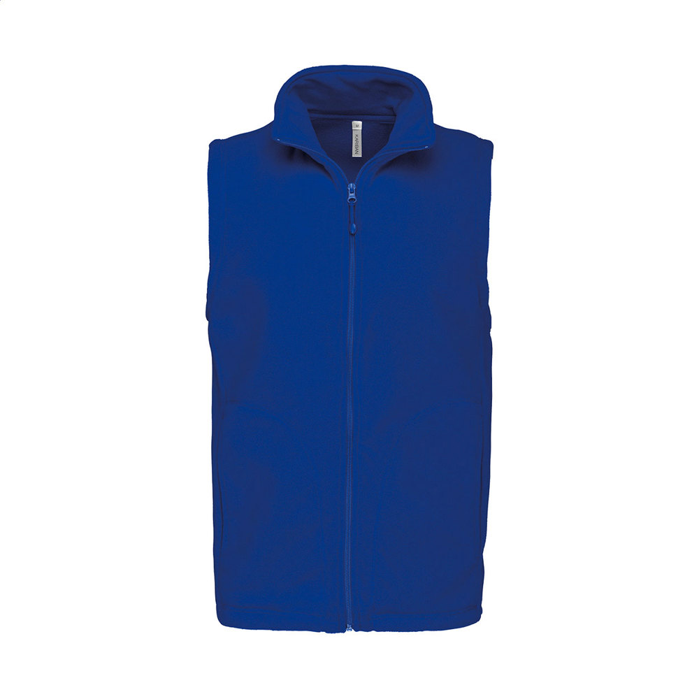 KA913 - Fleece-Bodywarmer-Weste - blau
