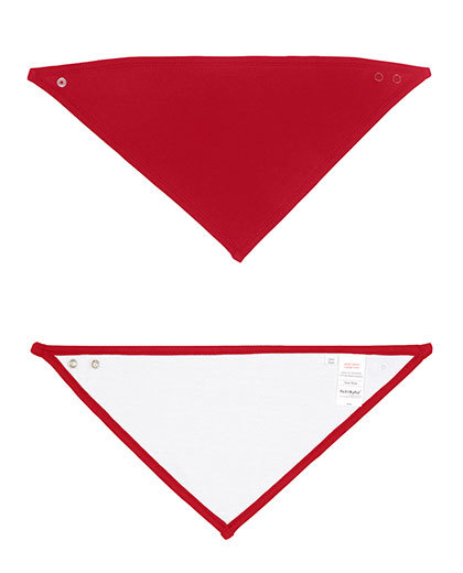 Babybugz - Bandana Bib - White, Red