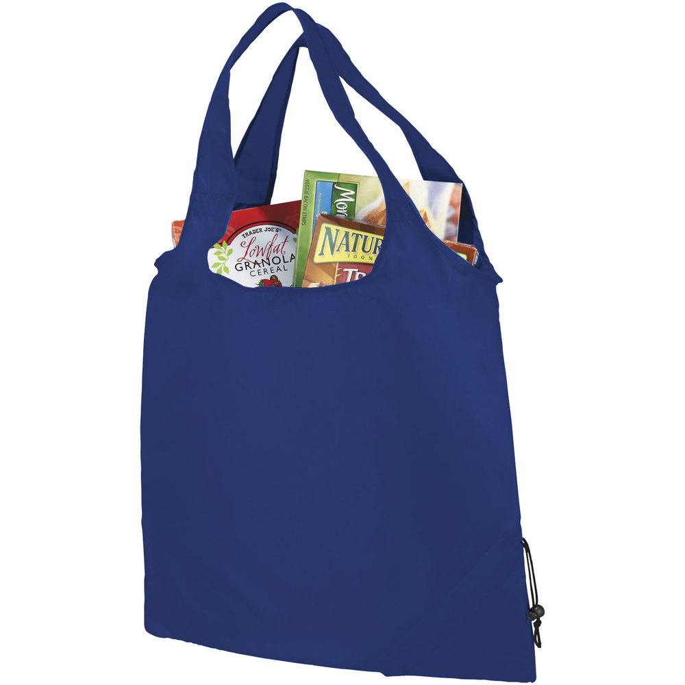Bungalow faltbare Polyester Tragetasche 7L - royalblau