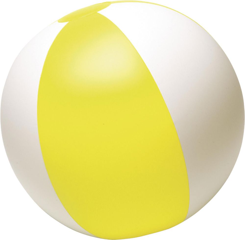 Aufblasbarer Wasserball aus PVC Lola - gelb
