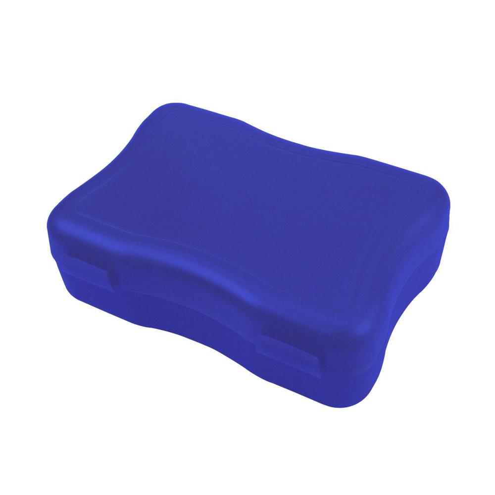 Brotzeitdose "Wave", klein - trend-blau PP