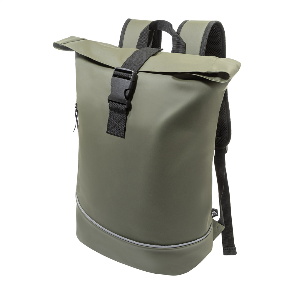 Cubitt - RPET-Rucksack - dunkelgrün