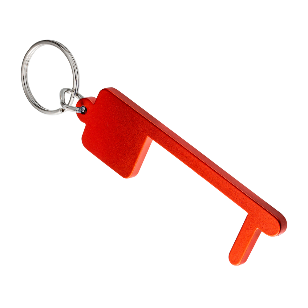 Schlüsselanhänger RE98-MY-KEY-DISTANCE - rot / rot