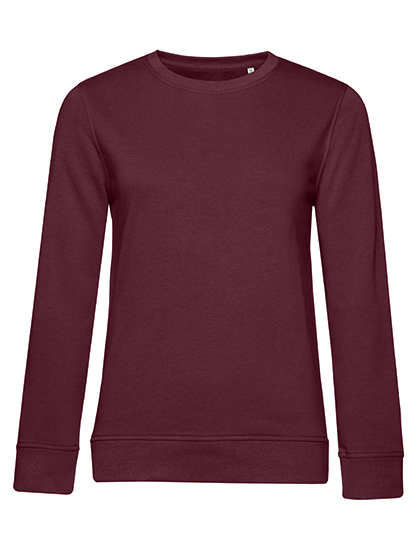 B&C BE INSPIRED - Inspire Crew Neck Sweat /Women_° - Burgundy