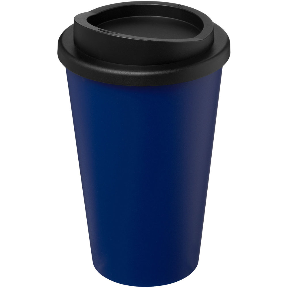 Americano® recycelter isolierter 350 ml Becher - blau, schwarz