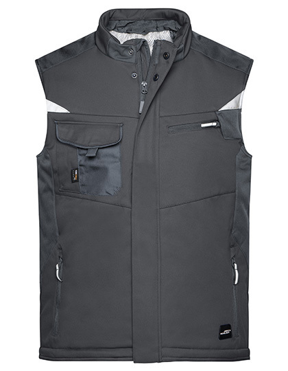 Daiber - Craftsmen Softshell Vest -STRONG- - Black, Black