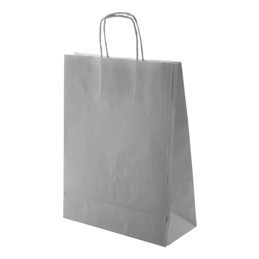Mall - Papier-Einkaufstasche - aschgrau