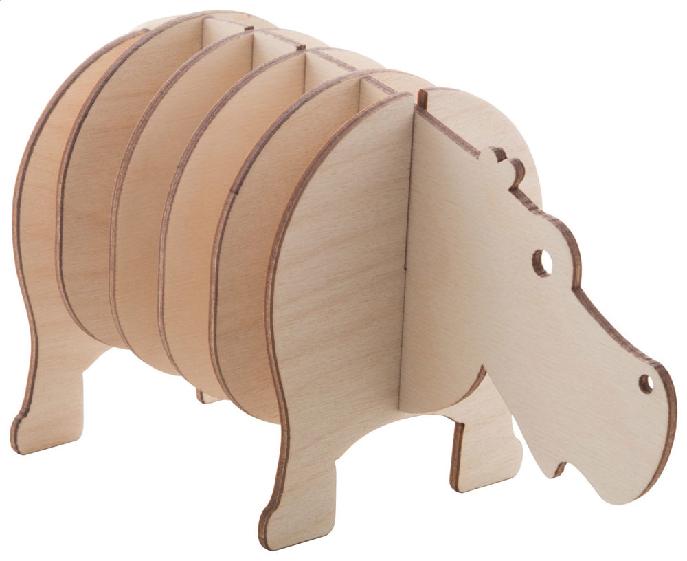 Noah - Untersetzer-Set, Hippo