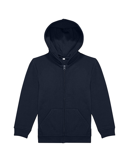 B&C BE INSPIRED - Kids ID.334 Zip Hood - navy
