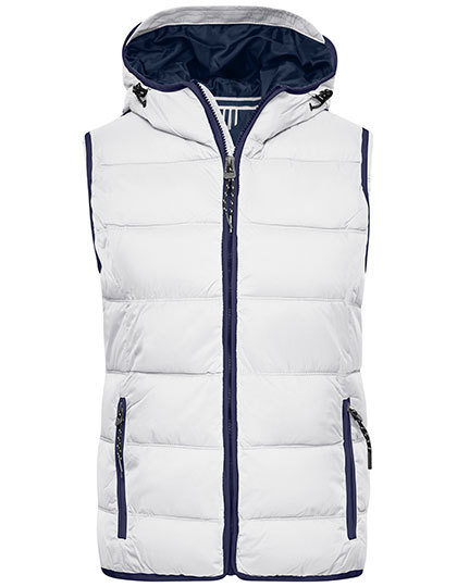 Daiber - Ladies´ Maritime Vest - White, Navy