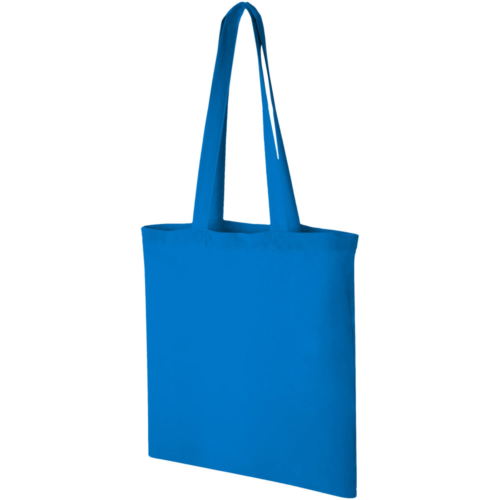 Carolina 100 g/m² Baumwoll Tragetasche 7L - processblau