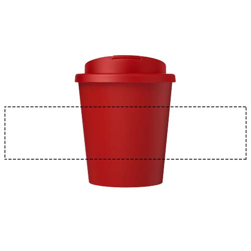 Americano® Espresso Eco 250 ml recycelter Isolierbecher mit auslaufsicherem Deckel 