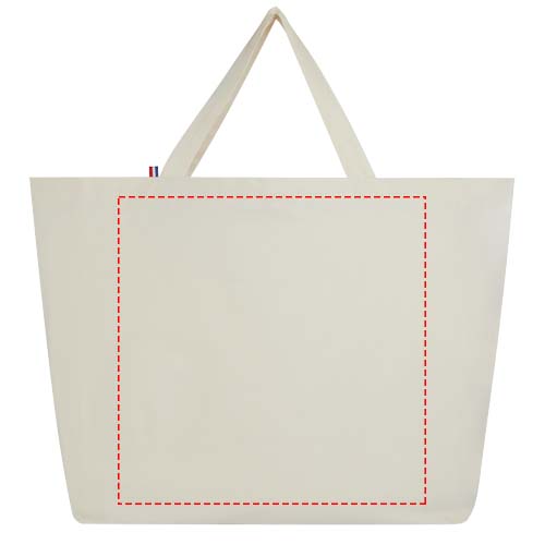 Cannes 200 g/m² Shopper Tragetasche aus recyceltem Material 10L