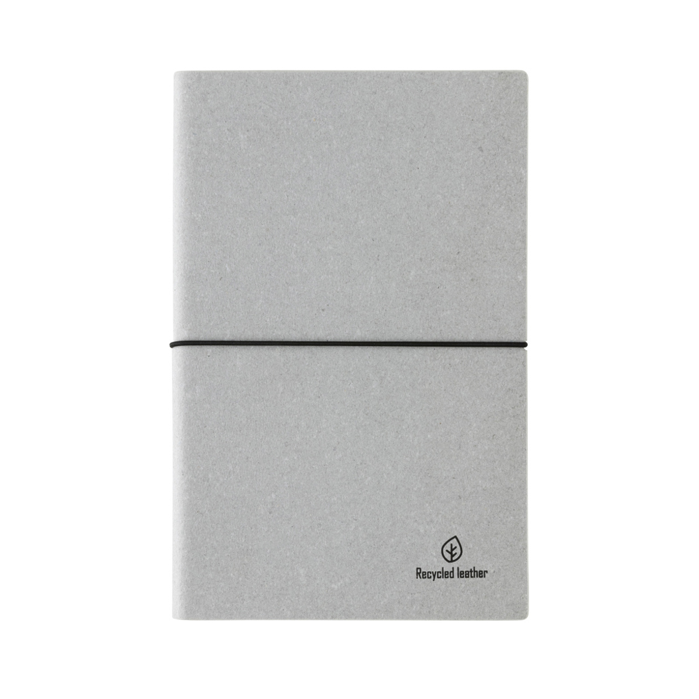 A5 Notizbuch aus GRS recyceltem Leder