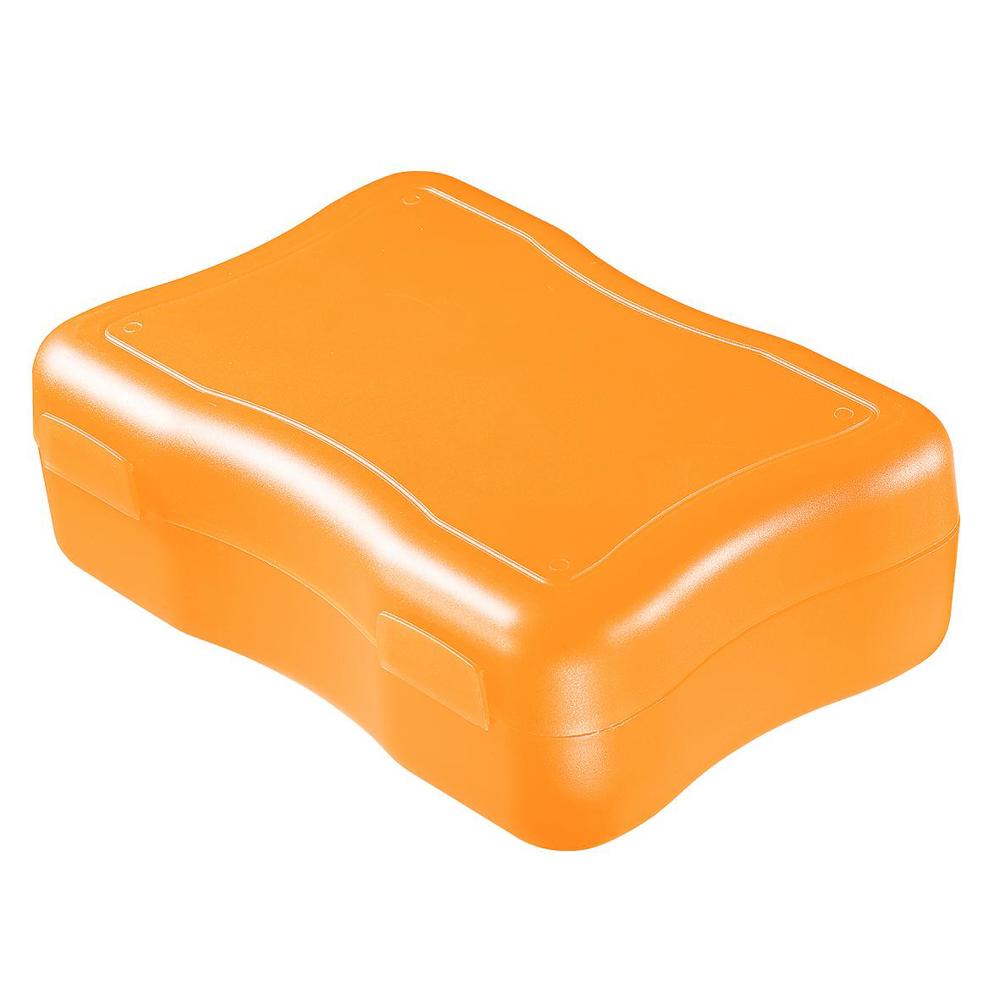 Brotzeitdose "Wave", groß - standard-orange