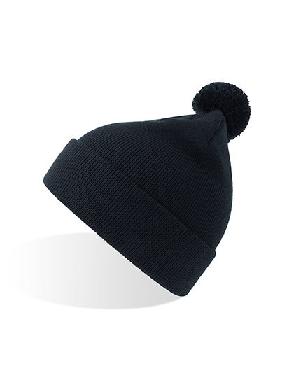 Atlantis - Kids Wind-s with Pompom Beanie - navy