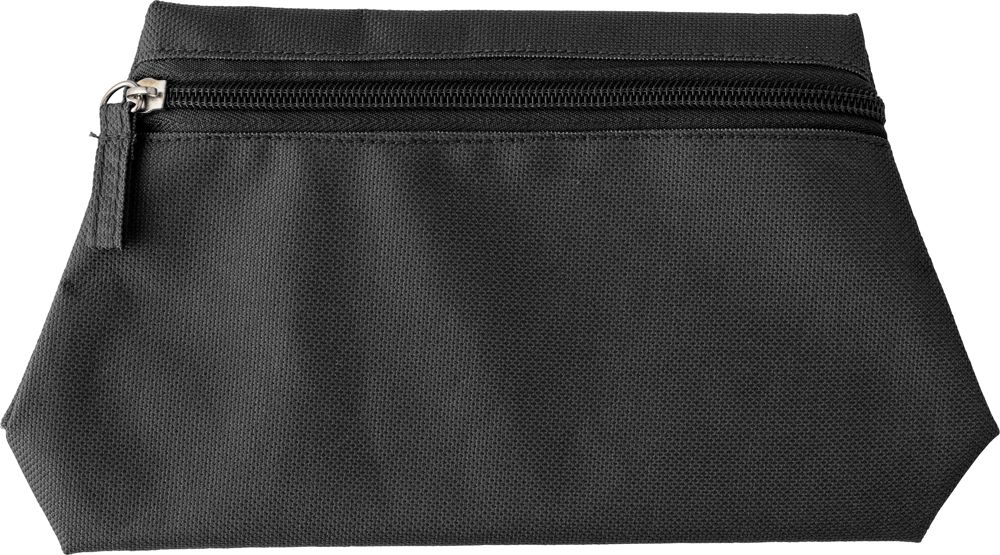 Kosmetiktasche aus Polyester Bonnie - schwarz