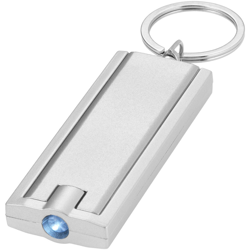 Castor LED-Schlüssellicht - silber