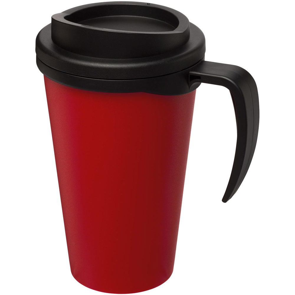 Americano® Grande 350 ml Isolierbecher - rot, schwarz