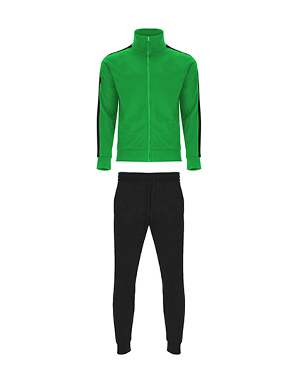 Roly Sport - Creta Tracksuit - Fern Green 226, Black 02