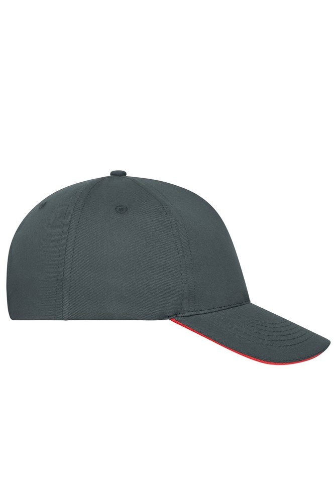 5 Panel Sandwich Cap Organic Cotton