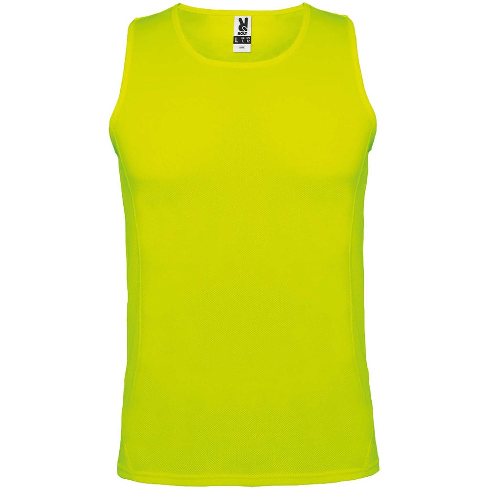 Andre 140 g/m² Sport Top für Kinder - fluorgelb