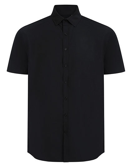 Henbury - Men´s Short Sleeved ´Cotton Feel´ Coolplus® Shirt