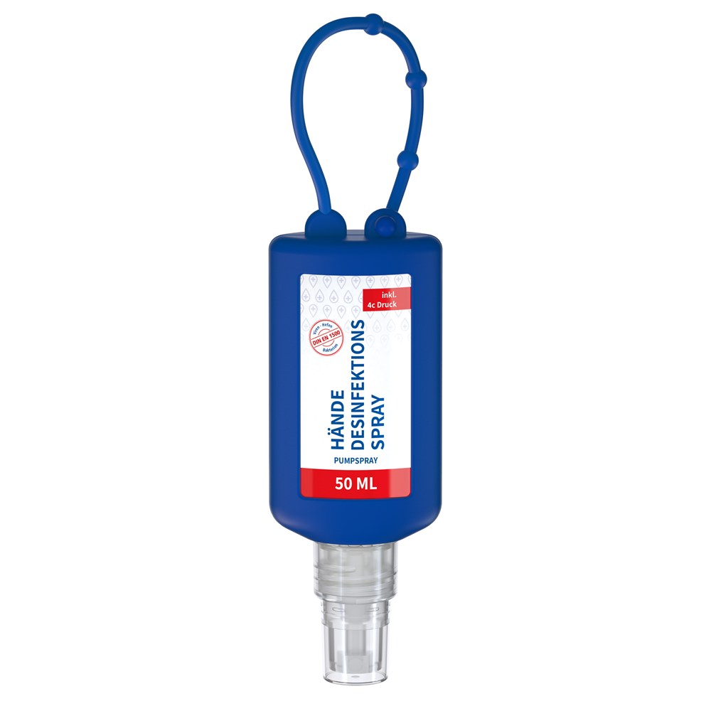 Hände Desinfektionsspray (DIN EN 1500) - blau