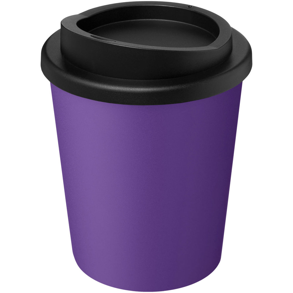 Americano® Espresso 250 ml recycelter Isolierbecher - lila, schwarz