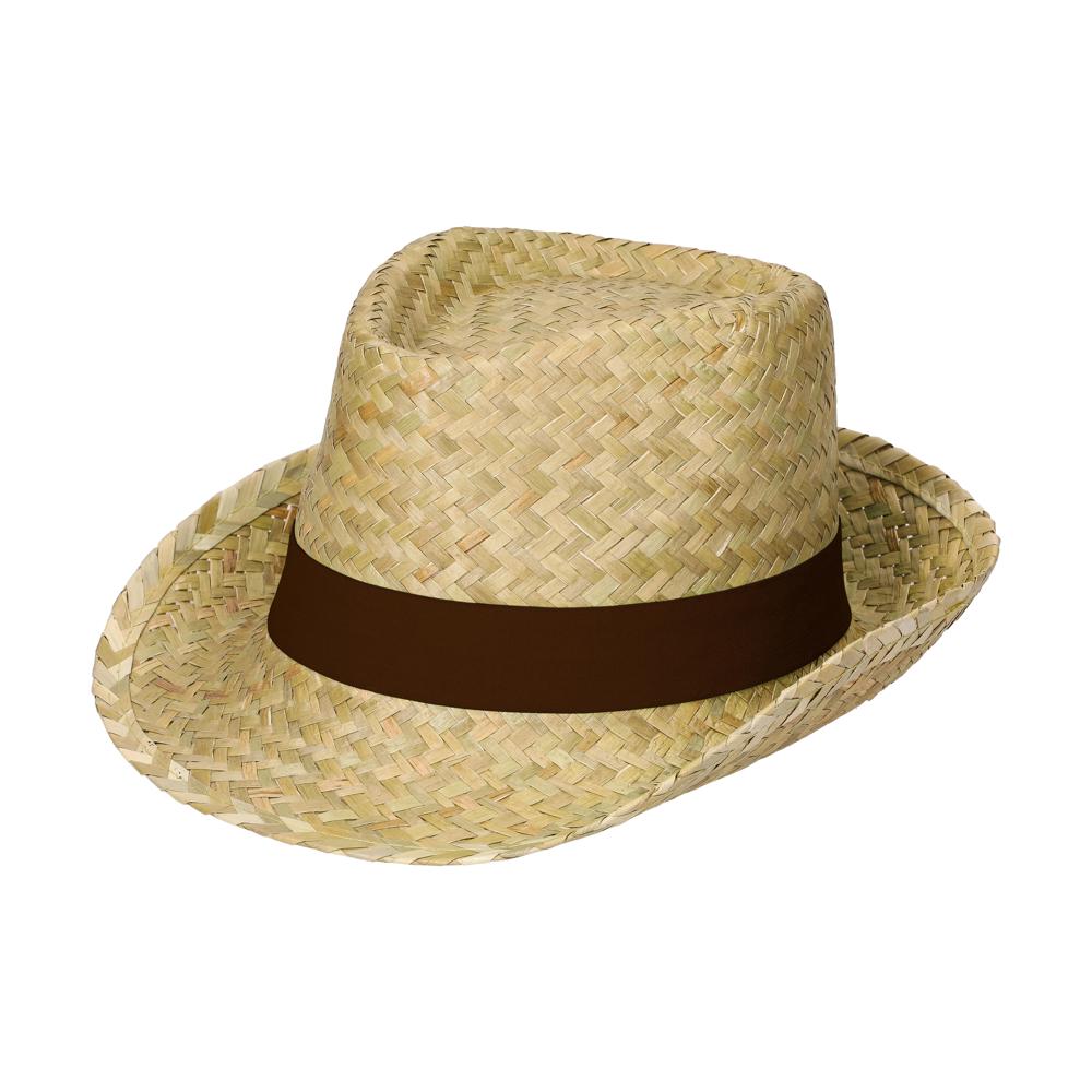 Sommerhut "Kuba" - natur/braun