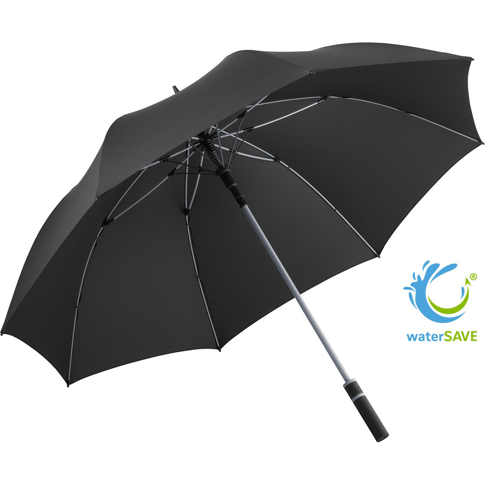 2384 AC-Gästeschirm FARE® Style - schwarz-grau