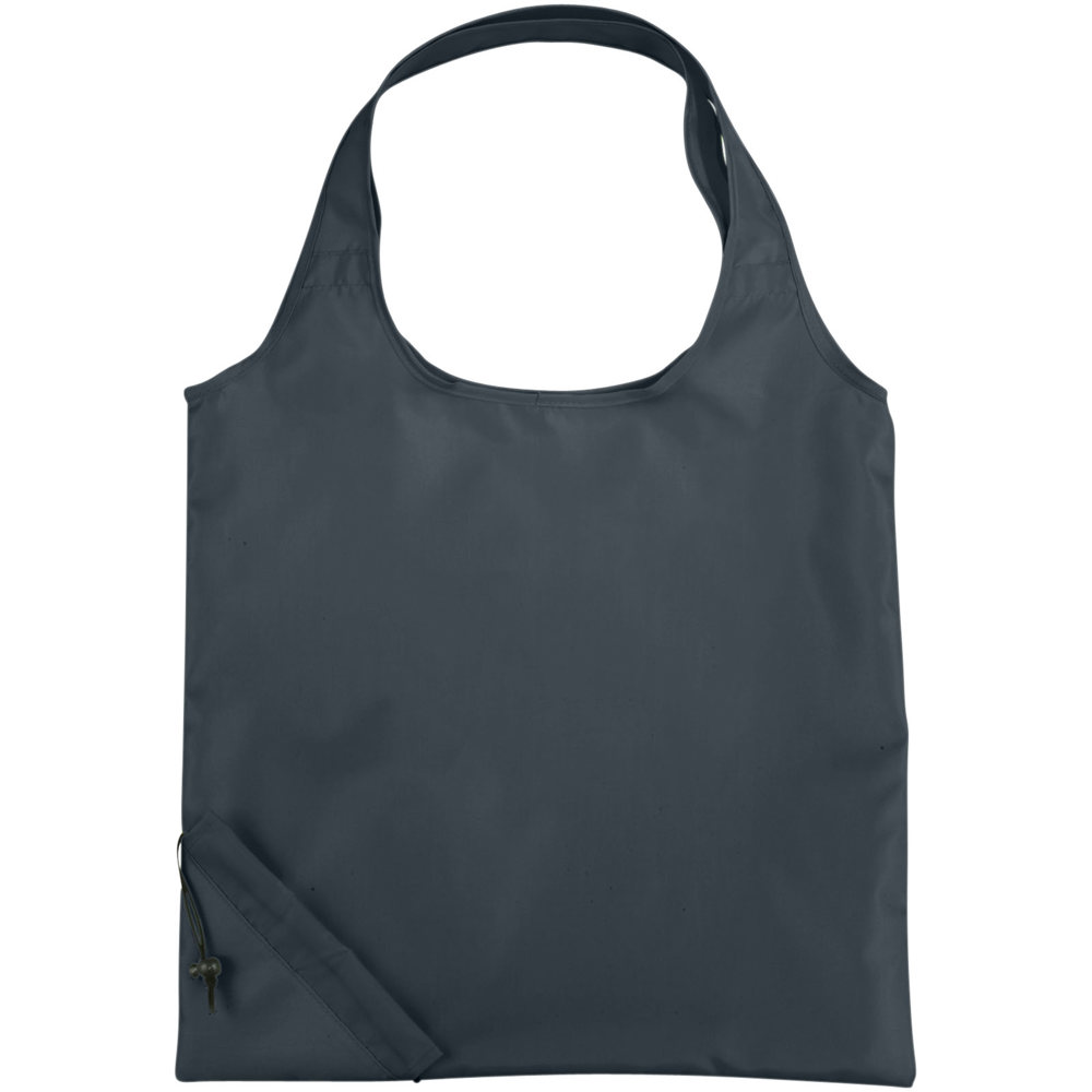Bungalow faltbare Polyester Tragetasche 7L - kohle