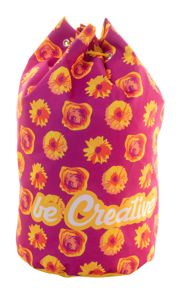 CreaDraw Ocean - Individueller Seesack - gelb/weiß