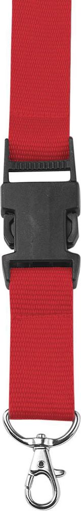 Lanyard aus Polyester Bobbi - rot