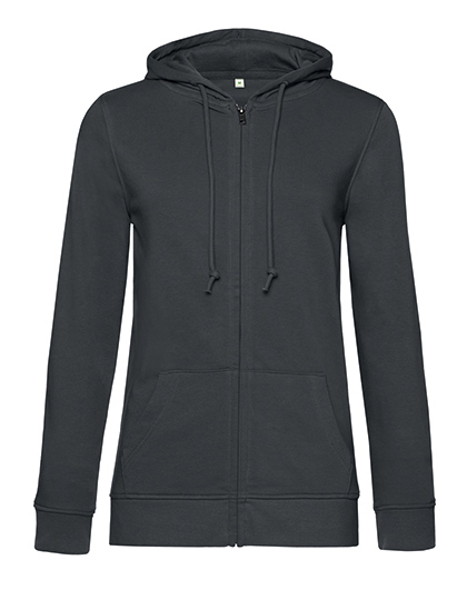 B&C BE INSPIRED - Inspire Zipped Hood Jacket /Women_° - Asphalt
