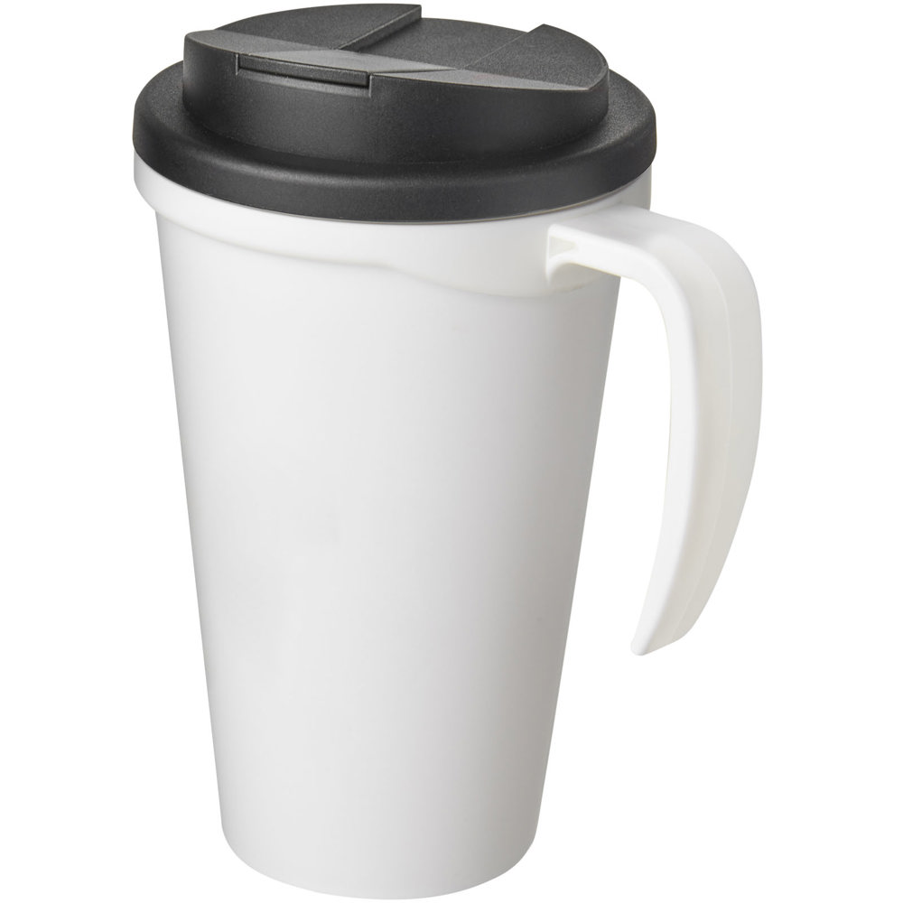 Americano® Grande 350 ml Isolierbecher mit auslaufsicherem Schraubverschluss - weiss, schwarz