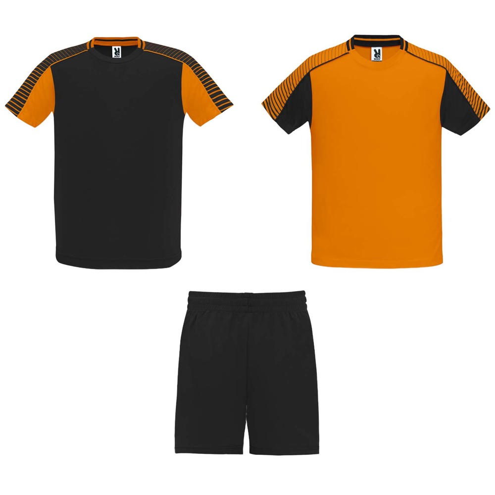 Juve 140 g/m² Sport-Set für Kinder - orange, schwarz