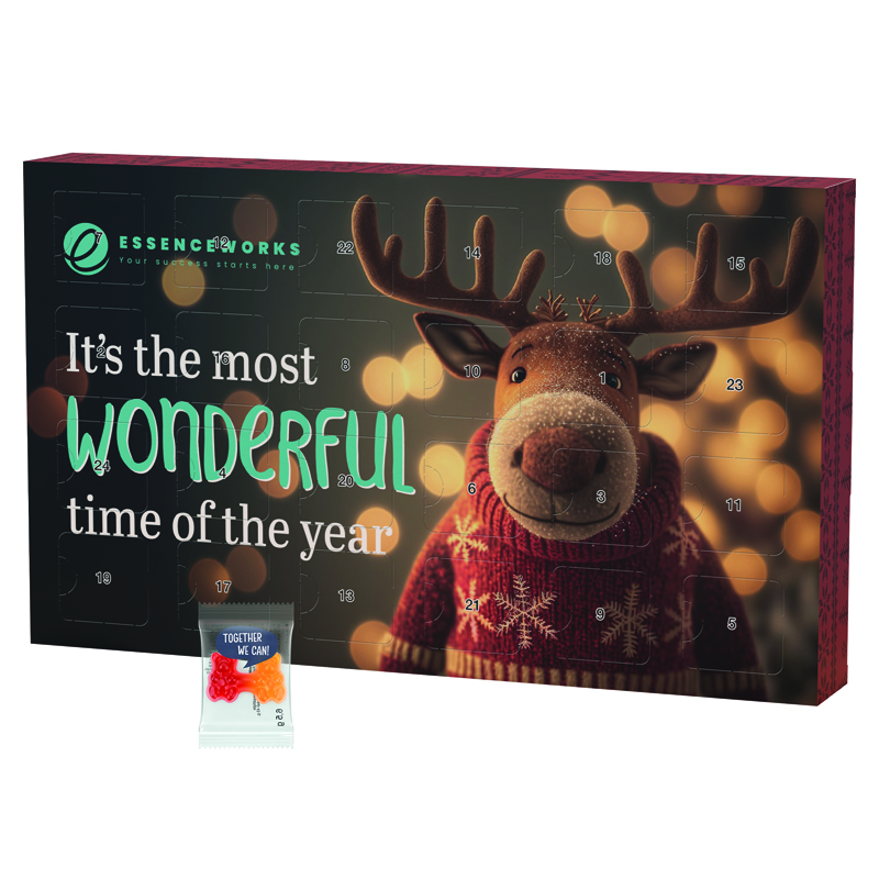 Adventskalender Eco L, Trolli Team Gummibärchen