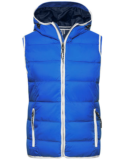 Daiber - Ladies´ Maritime Vest - Nautic Blue, White