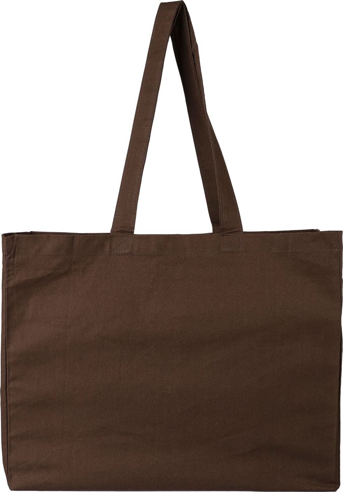 Baumwolle (180 g/m2) Einkaufstasche Maleya - Braun