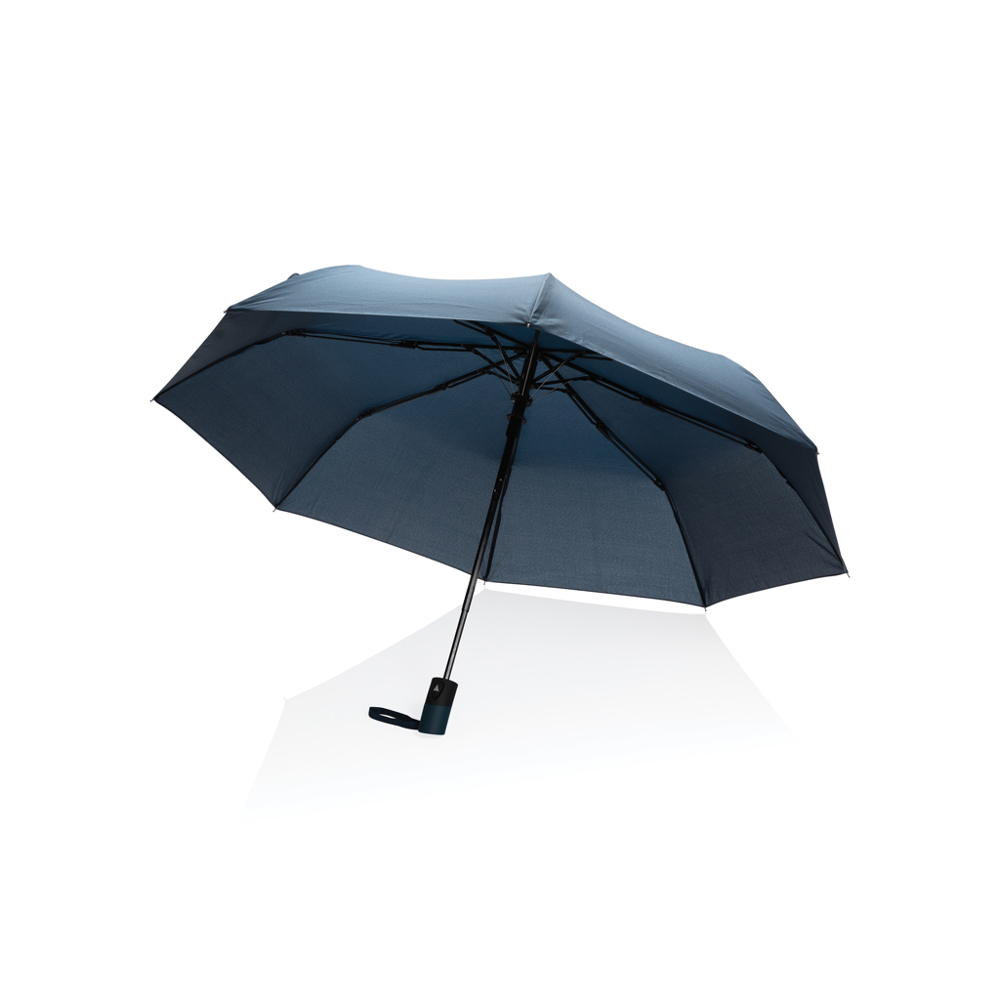 21" Impact AWARE™ RPET 190T Mini-Schirm automatic open - navy blau (± PMS 539)